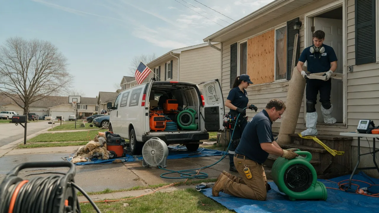 Water Damage Restoration in Section, AL near me